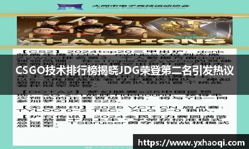 CSGO技术排行榜揭晓JDG荣登第二名引发热议