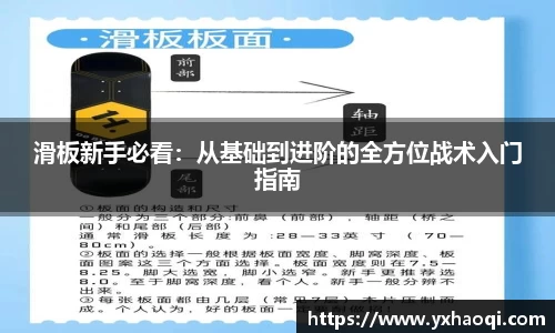 滑板新手必看：从基础到进阶的全方位战术入门指南