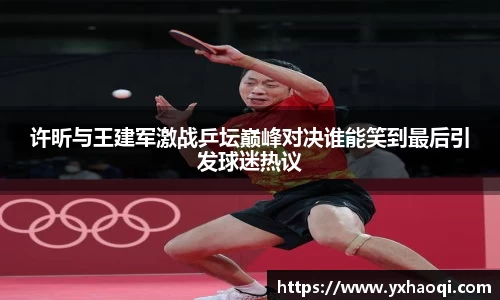 许昕与王建军激战乒坛巅峰对决谁能笑到最后引发球迷热议